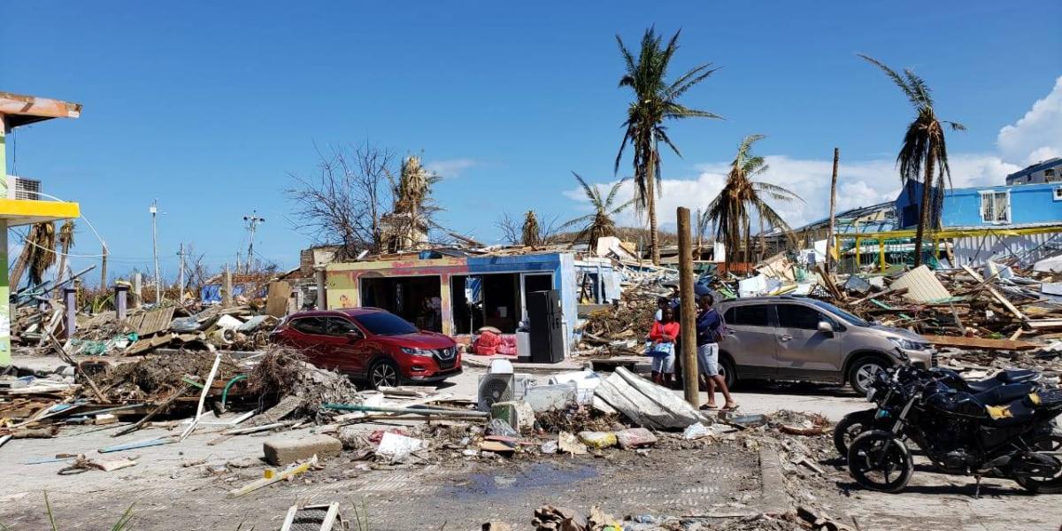 providencia destruida huracan