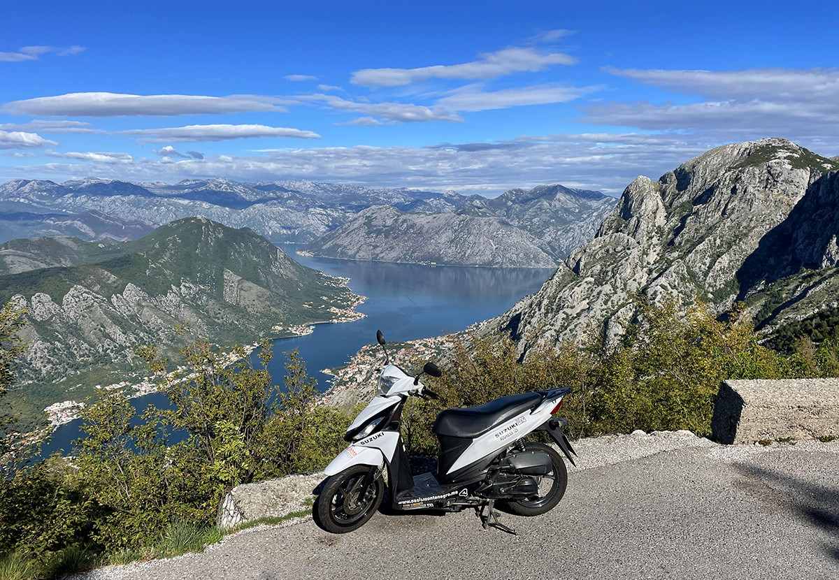 alquilar una moto en kotor