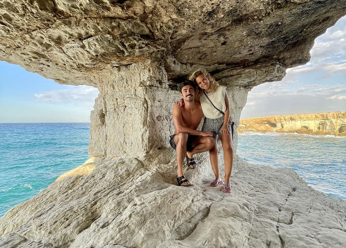 sea caves playas chipre