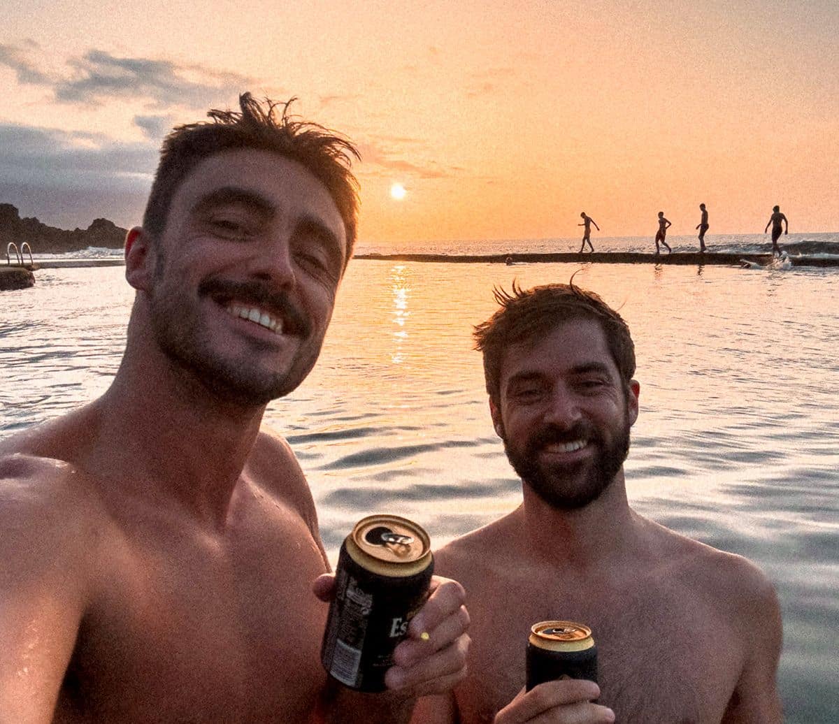 atardecer el hierro