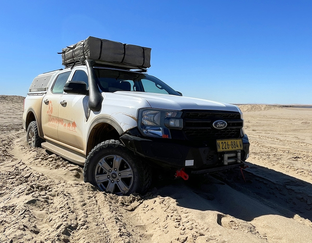 4x4 namibia atascado