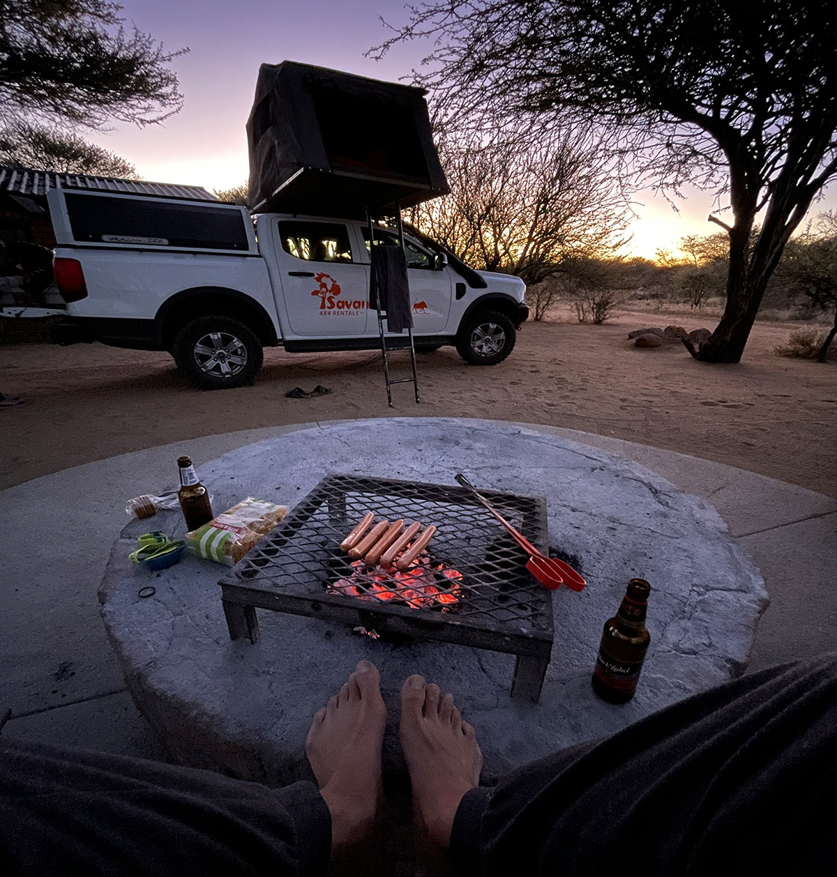 etosha national park campamento