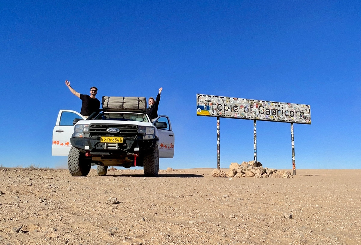 tropico de capricornio namibia