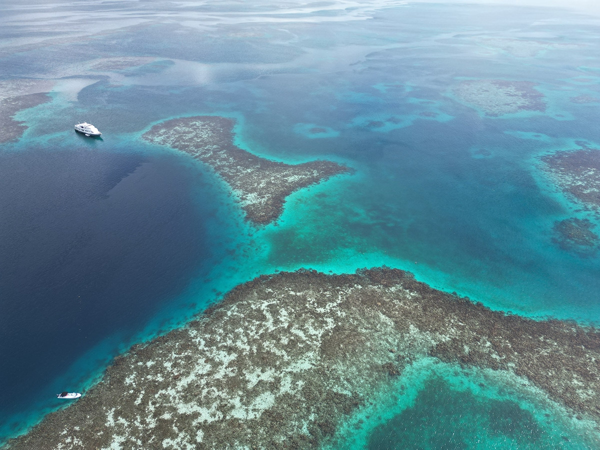bucear en el blue hole de belice