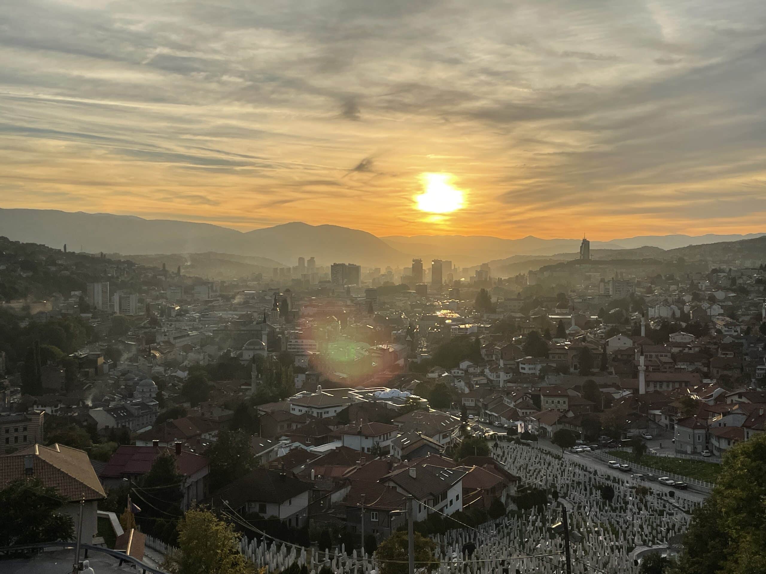 que hacer en sarajevo en 2 dias (6) atardecer en sarajevo