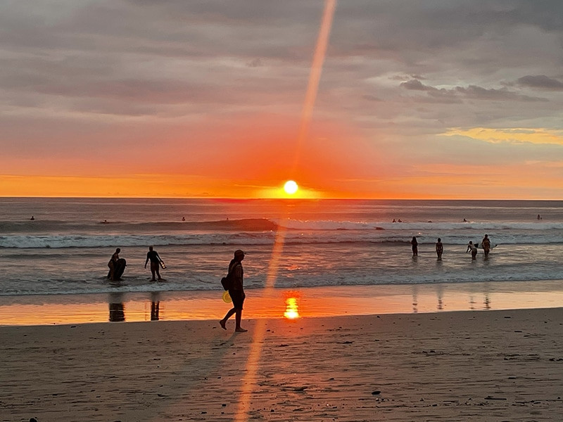 atardecer en santa teresa